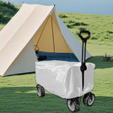 Maxbell Folding Wagon Cover Heavy Duty Bench Trolley Cover for Outdoor Backyard Yard 97cm