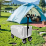 Maxbell Folding Wagon Cover Heavy Duty Bench Trolley Cover for Outdoor Backyard Yard 97cm