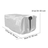 Maxbell Folding Wagon Cover Heavy Duty Bench Trolley Cover for Outdoor Backyard Yard 137cm