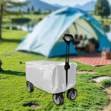 Maxbell Folding Wagon Cover Heavy Duty Bench Trolley Cover for Outdoor Backyard Yard 137cm