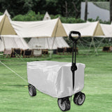 Maxbell Folding Wagon Cover Heavy Duty Bench Trolley Cover for Outdoor Backyard Yard 137cm