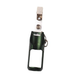 Maxbell Fly Fishing Floatant Bottle Holder Attach to Fly Fishing Vest Aluminum Alloy Dark Green