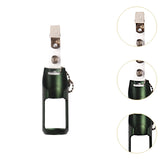 Maxbell Fly Fishing Floatant Bottle Holder Attach to Fly Fishing Vest Aluminum Alloy Dark Green