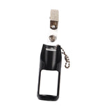 Maxbell Fly Fishing Floatant Bottle Holder Attach to Fly Fishing Vest Aluminum Alloy Black