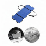 Maxbell Foldable Emergency Stretcher Reusable for Transfer Moving Patients Emergency Blue