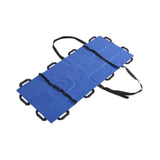 Maxbell Foldable Emergency Stretcher Reusable for Transfer Moving Patients Emergency Blue