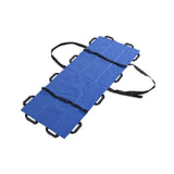 Maxbell Foldable Emergency Stretcher Reusable for Transfer Moving Patients Emergency Blue