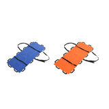 Maxbell Foldable Emergency Stretcher Reusable for Transfer Moving Patients Emergency Blue