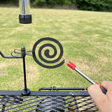 Maxbell Camping Lantern Stand Compact Lamp Holder Stand for Outdoor Trip Backpacking