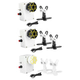 Maxbell Fishing Rod Building Winding Tool Modification Easy to Use Epoxy Drying Rack Black 1 Bracket