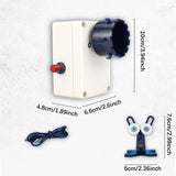 Maxbell Fishing Rod Building Winding Tool Modification Easy to Use Epoxy Drying Rack Black 2 Brackets