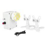 Maxbell Fishing Rod Building Winding Tool Modification Easy to Use Epoxy Drying Rack White 2 Brackets