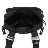 Maxbell Carry Pouch Wear Resistant with Adjustable Straps Fashion Practical Vest Bag Black