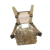 Maxbell Outdoor Sports Chest Bag Fashion Lightweight with Adjustable Straps Backpack Khaki
