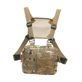 Maxbell Outdoor Sports Chest Bag Fashion Lightweight with Adjustable Straps Backpack Khaki