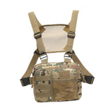 Maxbell Outdoor Sports Chest Bag Fashion Lightweight with Adjustable Straps Backpack Khaki