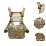 Maxbell Outdoor Sports Chest Bag Fashion Lightweight with Adjustable Straps Backpack Khaki