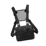 Maxbell Outdoor Sports Chest Bag Fashion Lightweight with Adjustable Straps Backpack Black