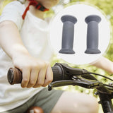 Maxbell Kids Bike Handlebar Grips Bicycle Handlebar Grips for Scooter Bikes Children Grey