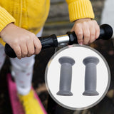 Maxbell Kids Bike Handlebar Grips Bicycle Handlebar Grips for Scooter Bikes Children Grey