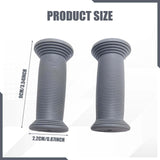Maxbell Kids Bike Handlebar Grips Bicycle Handlebar Grips for Scooter Bikes Children Grey