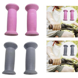 Maxbell Kids Bike Handlebar Grips Bicycle Handlebar Grips for Scooter Bikes Children Grey