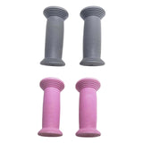 Maxbell Kids Bike Handlebar Grips Bicycle Handlebar Grips for Scooter Bikes Children Grey