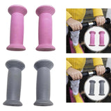 Maxbell Kids Bike Handlebar Grips Bicycle Handlebar Grips for Scooter Bikes Children Grey