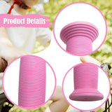 Maxbell Kids Bike Handlebar Grips Bicycle Handlebar Grips for Scooter Bikes Children Pink