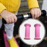 Maxbell Kids Bike Handlebar Grips Bicycle Handlebar Grips for Scooter Bikes Children Pink