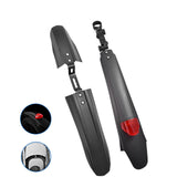 Maxbell Mountain Bike Front Rear Mudguard Set Durability Easy to Install Accessories