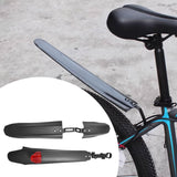 Maxbell Mountain Bike Front Rear Mudguard Set Durability Easy to Install Accessories