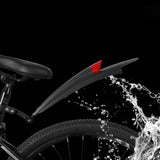 Maxbell Mountain Bike Front Rear Mudguard Set Durability Easy to Install Accessories