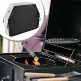 Maxbell Grill Cover BBQ Grill Protector Windproof Oxford Cloth Convenient Waterproof 165cmx63cmx114cm
