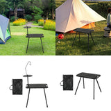 Maxbell Foldable Camping Table Sturdy Multipurpose