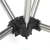 Maxbell Folding Camping Stool Sturdy Folding Tripod Stool for Beach Picnic Gardening Black