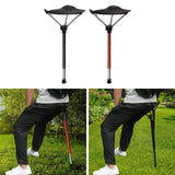 Maxbell Camping Folding Stool Chair Beach Gathering Portable Load 275lbs Collapsible Black