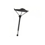 Maxbell Camping Folding Stool Chair Beach Gathering Portable Load 275lbs Collapsible Black