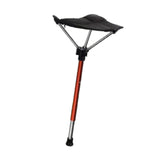 Maxbell Camping Folding Stool Chair Beach Gathering Portable Load 275lbs Collapsible Red