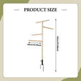 Maxbell Chicken Perch Toy for Coop Toy Chick Perch Stand for Playground Farm Outdoor