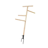 Maxbell Chicken Perch Toy for Coop Toy Chick Perch Stand for Playground Farm Outdoor