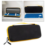 Maxbell Hard Carrying Case Sturdy Portable Dustproof for Wireless Keyboard Organizer