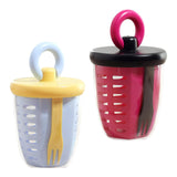 Maxbell Drain Fruit Cup Multipurpose Salad Shaker Cups for Dorm Office Business