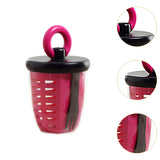 Maxbell Drain Fruit Cup Multipurpose Salad Shaker Cups for Dorm Office Business