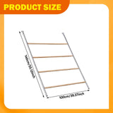 Maxbell Chicken Roosting Ladder Chicken Roosting Bar for Backyard Coop Accessory Hen
