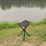 Maxbell Camping Stool Comfortable Folding Tripod Stool for Outdoor Painting Concerts without Strap