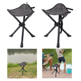 Maxbell Camping Stool Comfortable Folding Tripod Stool for Outdoor Painting Concerts without Strap