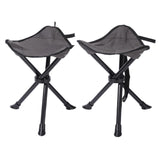 Maxbell Camping Stool Comfortable Folding Tripod Stool for Outdoor Painting Concerts without Strap