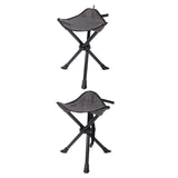 Maxbell Camping Stool Comfortable Folding Tripod Stool for Outdoor Painting Concerts without Strap