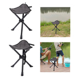 Maxbell Camping Stool Comfortable Folding Tripod Stool for Outdoor Painting Concerts without Strap